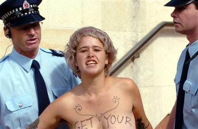 Protester